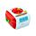 Boite Repas Bento Compartimentée avec couverts - Elidi la Fraise Foodiemals 