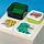 Lot de 3 Boîtes Repas M/L/XL - Dinosaures
