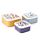 Lot de 3 Boites Repas M/L/XL - The Nectar Meadows - Abeille et Fleurs