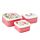 Lot de 3 Boites Repas M/L/XL - Julie Dodsworth Fleurs Rosées