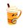 Mug avec Couvercle - Latte Citrouille Epicé Foodiemals 