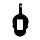 Etiquette de Bagage en PVC - Day of the Dead Jour des Morts