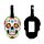 Etiquette de Bagage en PVC - Day of the Dead Jour des Morts
