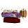 Aimant Souvenir Seaside - Bouteille avec Sable Coloré & Coquillages Bord de Mer