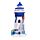 Aimant Souvenir 3D Bord de Mer - Phare Bleu