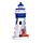Aimant Souvenir 3D Bord de Mer - Phare Bleu