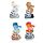 Aimant Souvenir 3D - Bord de Mer Hippocampe et Voilier
