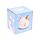 Tirelire Blanche en Céramique - Enchanted Rainbows Licorne