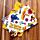 Bloc-notes A5 en papier recyclé - The Beatles Yellow Submarine Fond Blanc