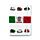Bloc-notes A5 en papier recyclé - Fiat 500 Retro 