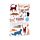 Bloc-notes A5 en papier recyclé - Feline Fine Chats 