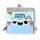 Bloc-notes Peluché - Adoramals Requin  
