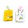 Mini Bloc-notes Peluché A7 Poussin & Lapin - Springtime Printemps