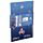 Ensemble Papeterie 6 pièces Bloc-note à Reliure Spirale & Trousse Game Over - Jeu Vidéo