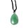 Pendentif gemme Larme 