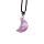 Pendentif Gemme - Croissant de Lune 