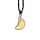 Pendentif Gemme - Croissant de Lune 