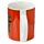 Mug en Porcelaine Kim Haskins - Chat dans Pot à Plante Rouge