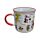 Mug en Porcelaine fine Bordure - Chevaliers & Dragons