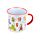 Mug en Porcelaine fine Bordure - Chevaliers & Dragons