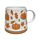 Mug en grès - Motif Citrouilles 
