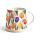 Mug en grès - Tulipes 