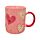 Mug en Porcelaine - Amore Cœurs 