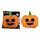 Lot de 12 Serviettes en Papier 3 plis - Halloween Citrouille