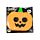 Lot de 12 Serviettes en Papier 3 plis - Halloween Citrouille