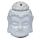Brûleur A Huile Verni Craquelé Tête De Buddha Thaï