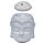 Brûleur A Huile Verni Craquelé Tête De Buddha Thaï