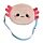 Sac Peluché à bandoulière - Maddie l'Axolotl Adoramals