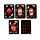 Jeu de Cartes Traditionnel Skulls and Roses - Crâne