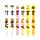 Stylo Multi-couleur (8 Couleurs) avec Embout - Hamburger Mignon 