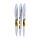 Lot de 3 Stylos en plastique recyclé (RABS) Cerf - Jan Pashley Stag