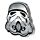 Pin Badge Emaillé The Original Stormtrooper - Casque de Stormtrooper