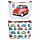 Porte-monnaie PVC Fiat 500 - Voiture Rétro