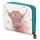 Porte-monnaie à Fermeture Eclair Jan Pashley Highland Coo Cow - Vache