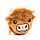 Porte-Monnaie peluché - Highland Coo Cow