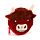 Porte-Monnaie peluché - Highland Coo Cow