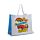 Sac de Courses en Plastique Recyclé - Volkswagen VW T1 Camper Bus Waves are Calling