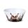Ensemble 4 Bols en Plastique Recyclés Rpet Wild Stag - Cerf