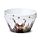Ensemble 4 Bols en Plastique Recyclés Rpet Wild Stag - Cerf