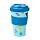 Mug de Voyage 400ml en Plastique Recyclé Rpet Splosh - Vie Marine