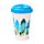 Mug de Voyage 400ml en Plastique Recyclé Rpet Volkswagen - Van Bus Combi VW T1 The Waves are Calling