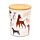 Lot de 2 Pots de Rangement Recyclés Wild Stag S/M Bark - Chien