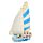 Figurine Seaside Souvenir - Bateau à Voile Bord de Mer
