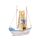 Bateau à voile avec Etoile bleue - Souvenir Seaside Bord de Mer 
