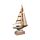 Bateau à voile avec LED et Coquillages - Souvenir Seaside Bord de Mer 