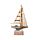 Bateau à voile avec LED et Coquillages - Souvenir Seaside Bord de Mer 